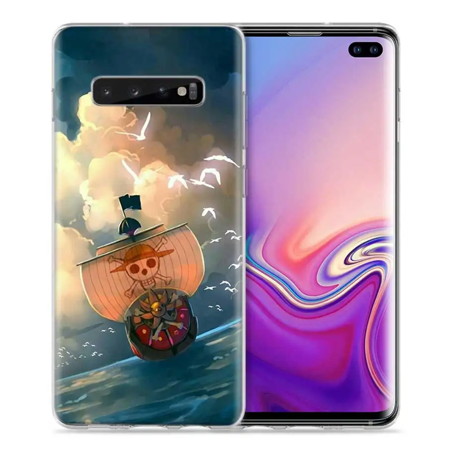 Одна деталь чехол для samsung Galaxy S8 S9 S10 5G S10e S7 Note 8, 9, 10, J4 J6 плюс J5 J8 J3 силиконовый Caso аниме телефон сумки Coque - Цвет: 03