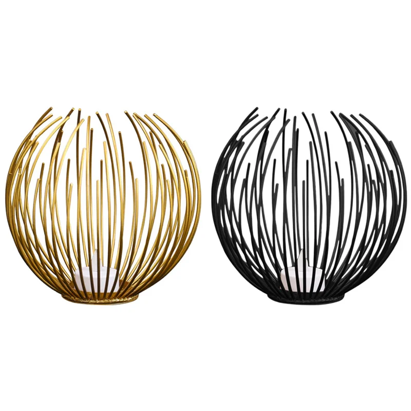 Подсвечник в европейском стиле Железный геометрический подсвечник