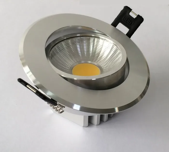 Новейший светодиодный светильник 3 Вт cob с регулируемой яркостью лампа точечного