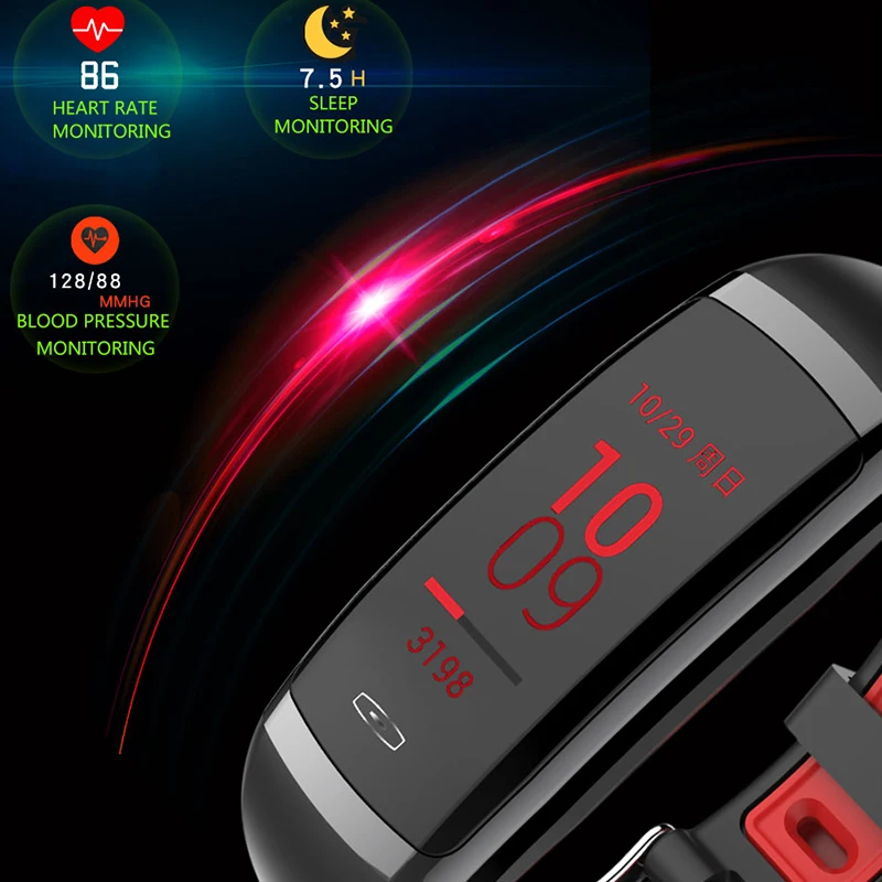 Смарт-часы с измерением пульса и давления IP67 | Электроника