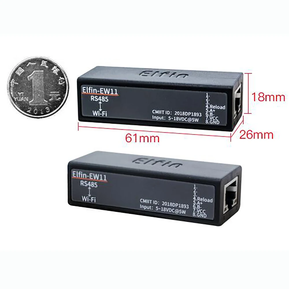 RS485 последовательный порт сервера RS232 к RJ45 Ethernet Modbus сетевой модуль устройства