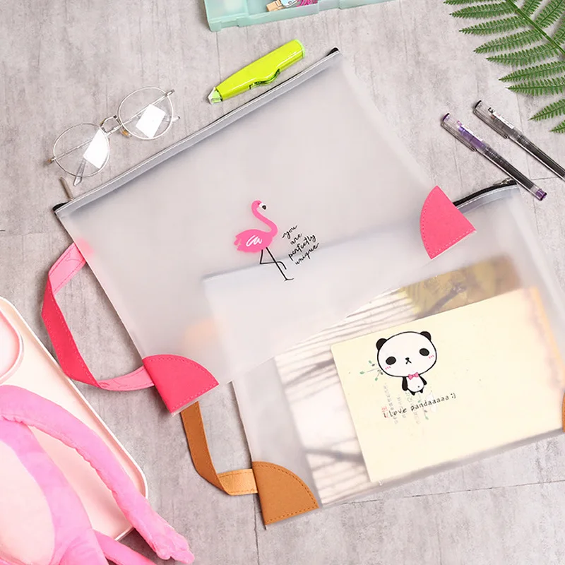 Портативная Сумка для документов с застежкой молнией формата А4 корейские