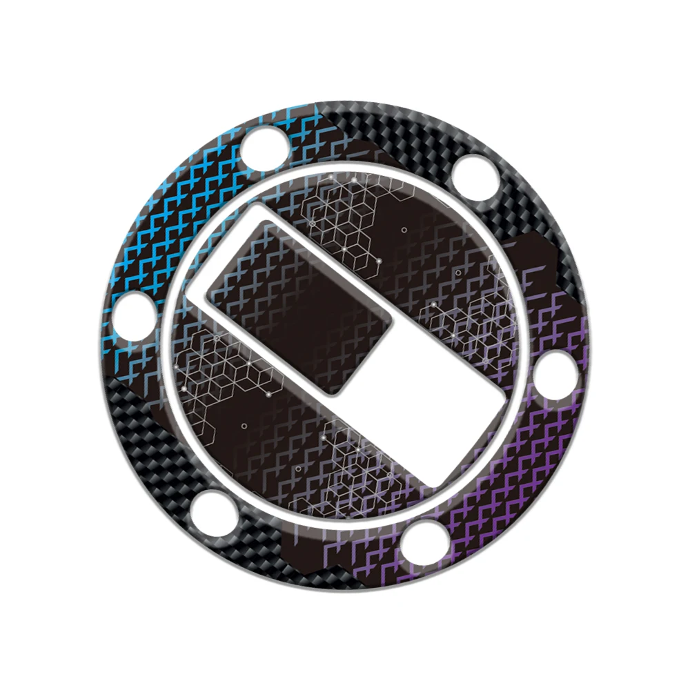 

KODASKIN 3D Printing Gas Cap Tank Pad Decal Mainly color is Black for Triumph 2007-2014