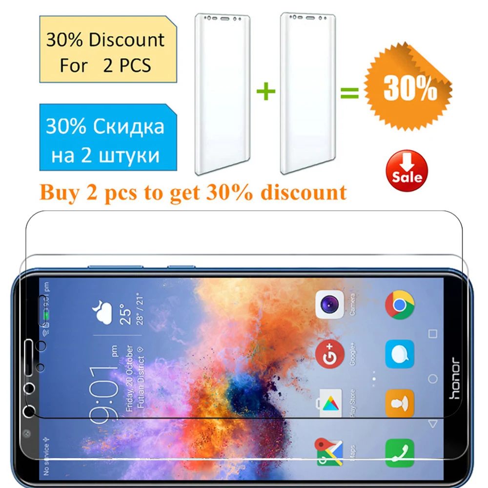 Защитное стекло honer 7a для huawei honor 7 a 7x7 x 7c c pro защита экрана huwei hono x7 a7 c7 7cpro |