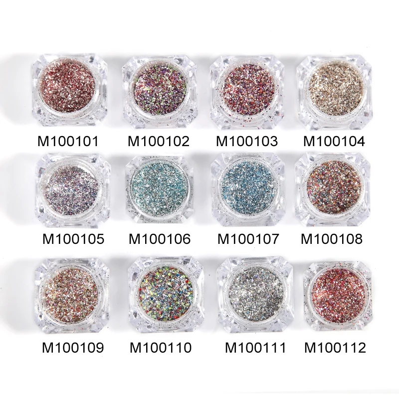 Нейл-арта блестящие шпильки и легко Применение блеск для ногтей подходит