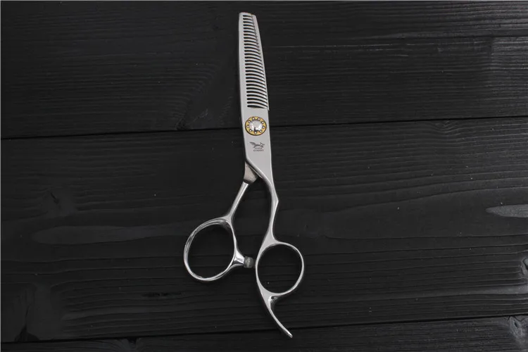1 pc thinning Кумихо японские ножницы для волос Профессиональные Парикмахерские ножницы с большой несущего винта для резки и филировочные ножницы - Цвет: 1 pc thinning