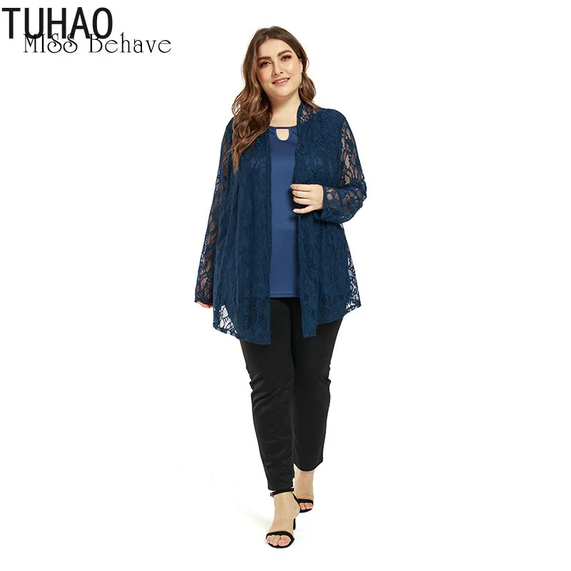 Женская трикотажная блузка с длинным рукавом размеры до 3XL|Блузки| |