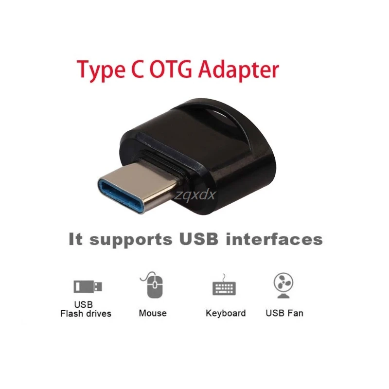 Адаптер конвертера для передачи данных типа C к USB OTG Pro S8 телефона Android оптовая