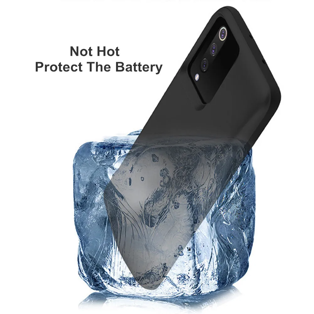 Для Xiaomi Mi 9 чехол для аккумулятора 5000 мАч умный резервный чехол для зарядного устройства чехол блок питания для Xiaomi Mi 9 чехол для аккумулятора