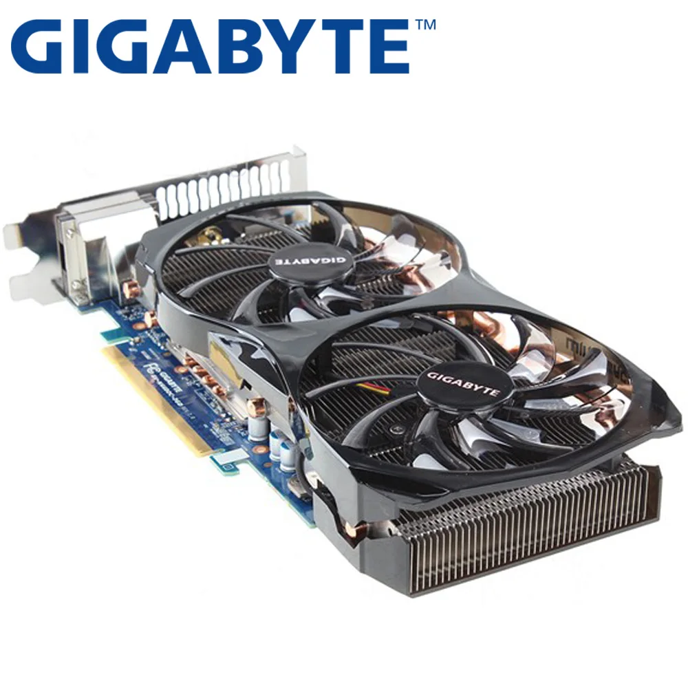 Видеокарта GIGABYTE GTX660 2GB 192Bit GDDR5, видеокарты для nVIDIA Geforce GTX 660, используемые карты VGA, прочнее, чем GTX 750 Ti