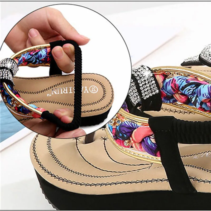 YUDAKORS/Женская обувь женская повседневная в богемном стиле пикантные пляжные