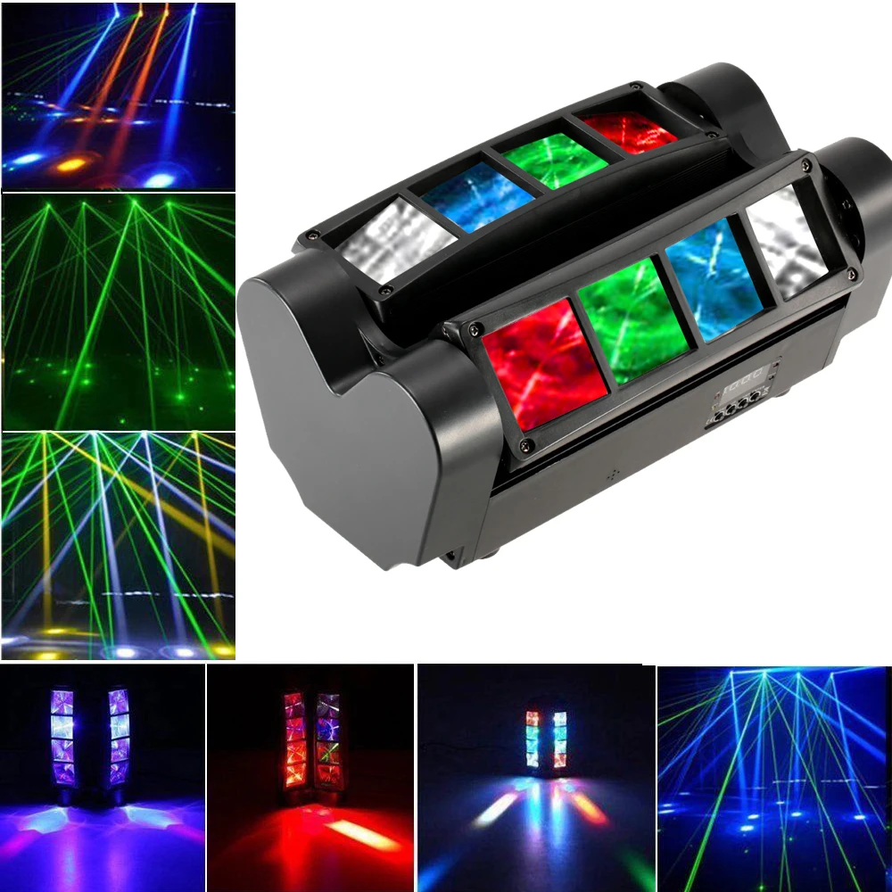 90 Вт RGBW сценический эффект освещения 7/13 каналов LED звуковая активация Авто бег