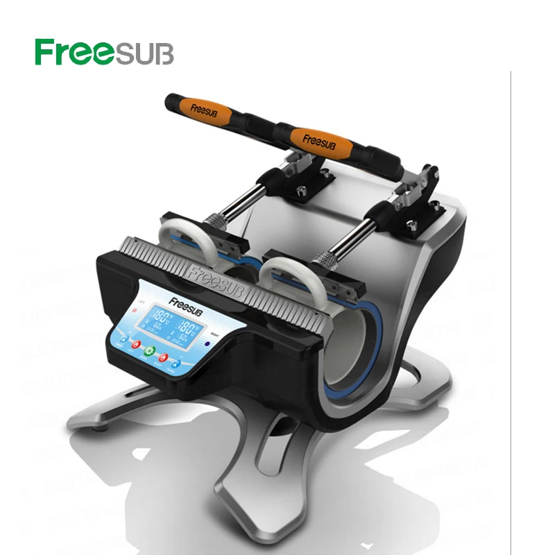 Пресс для кружек FreeSub 6 в 1 термопресс с двойной станцией сублимационной печати на