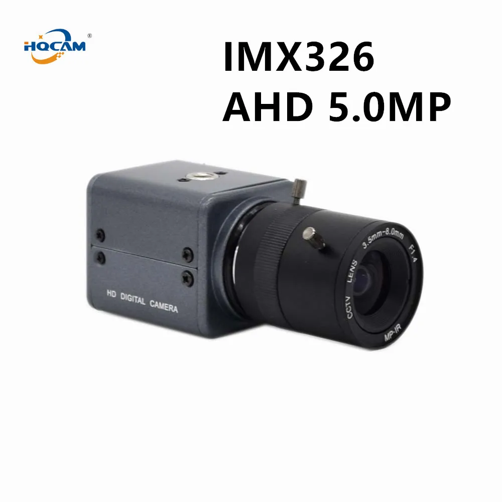 Камера HQCAM AHD 5MP 4MP TVI CVI CVBS камера SONY IMX326 FH8538M 2560(H)x2048(V) цветная для помещения