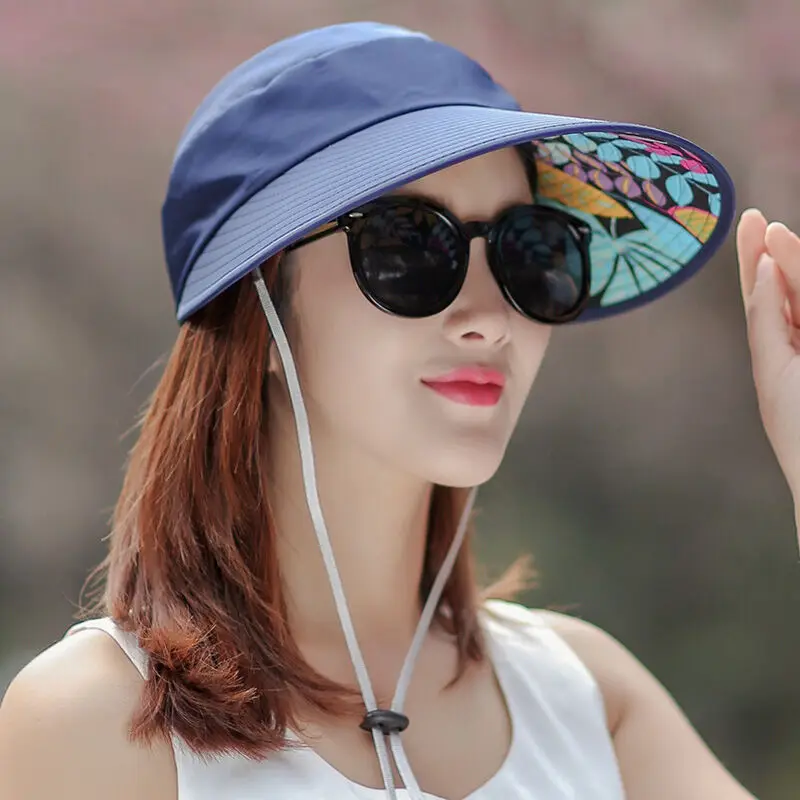 Солнцезащитные шляпы для женщин летняя однотонная упакованная Солнцезащитная
