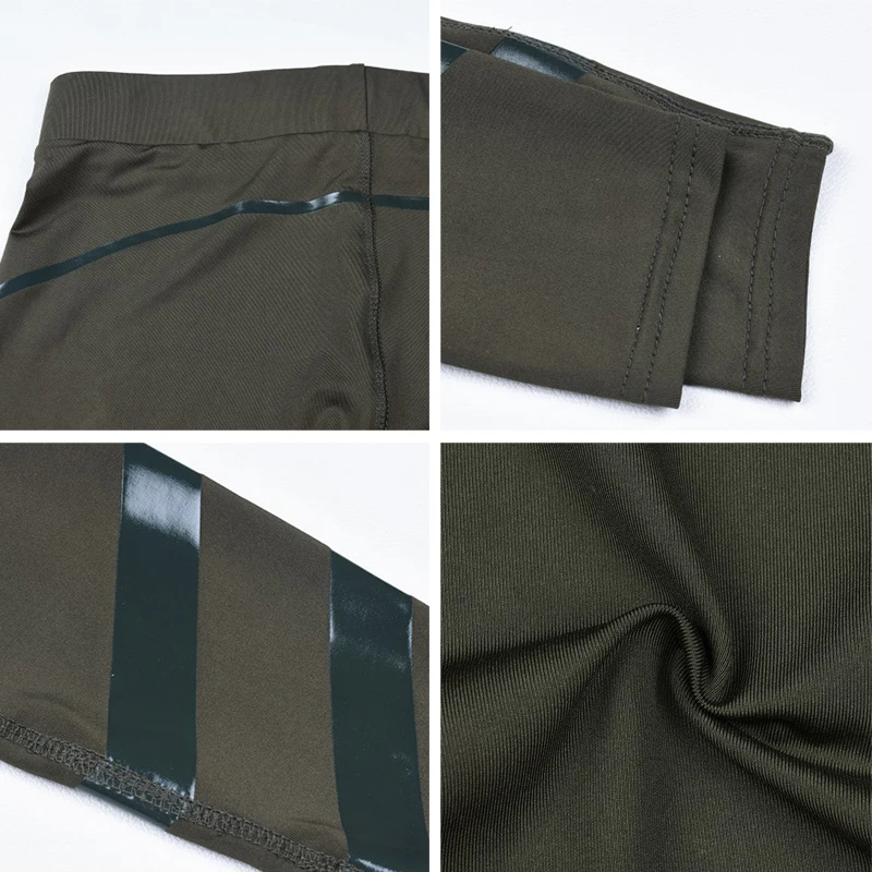 NORMOV Женская одежда Высокая талия леггинсы Печатные работы Фитнес Леггинсы