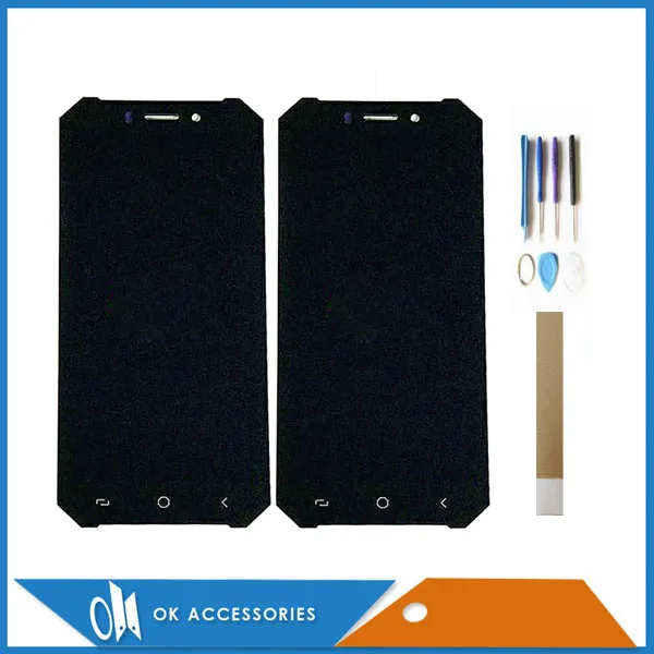 5,5 дюймов для DEXP T155 T 155 ЖК-дисплей с сенсорным экраном Digiziter сборка Высокое качество Черный цвет с инструментами лента