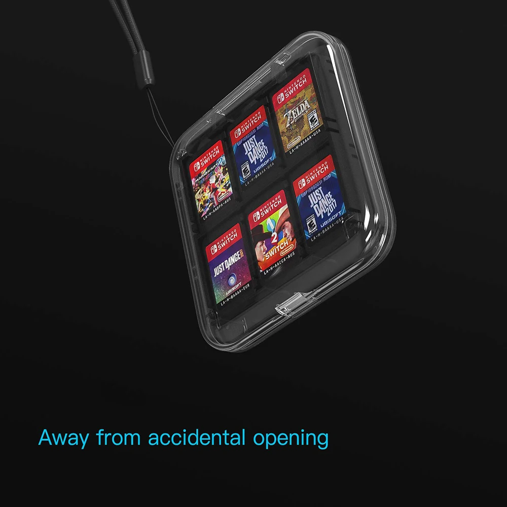 Карта памяти WaterLowrie 12 в 1 держатель для карт Micro SD чехол Nintendo Switch NS Lite хранение