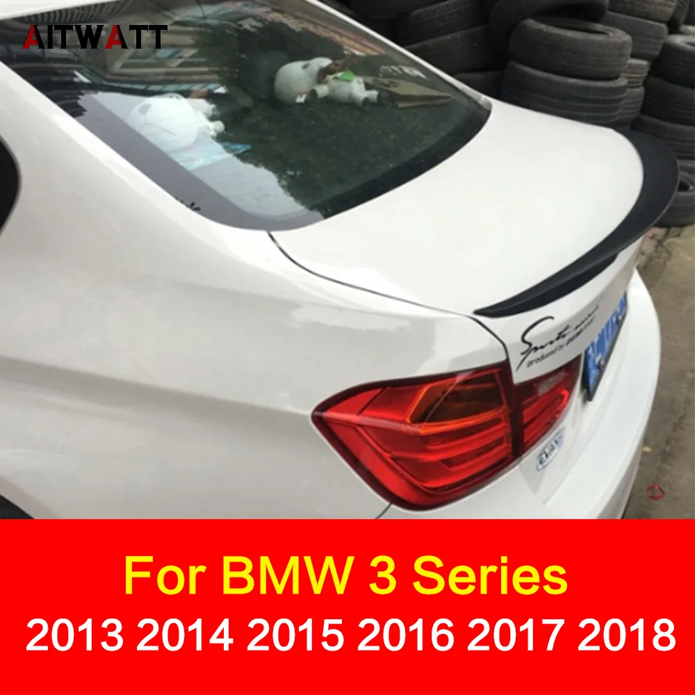 ABS Пластик Неокрашенный Грунтовка спойлер для BMW F30 F35 3 серии 320i 320li 325li 328i 2013 2014 2015