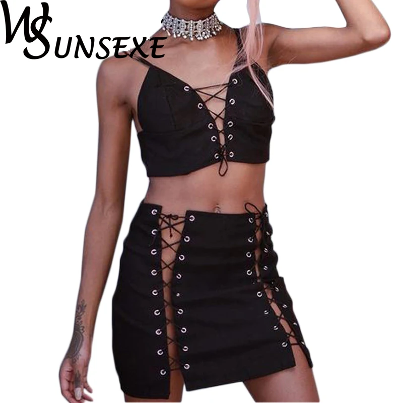 Женский комплект из 2 предметов укороченный топ бюстгальтер без косточек и