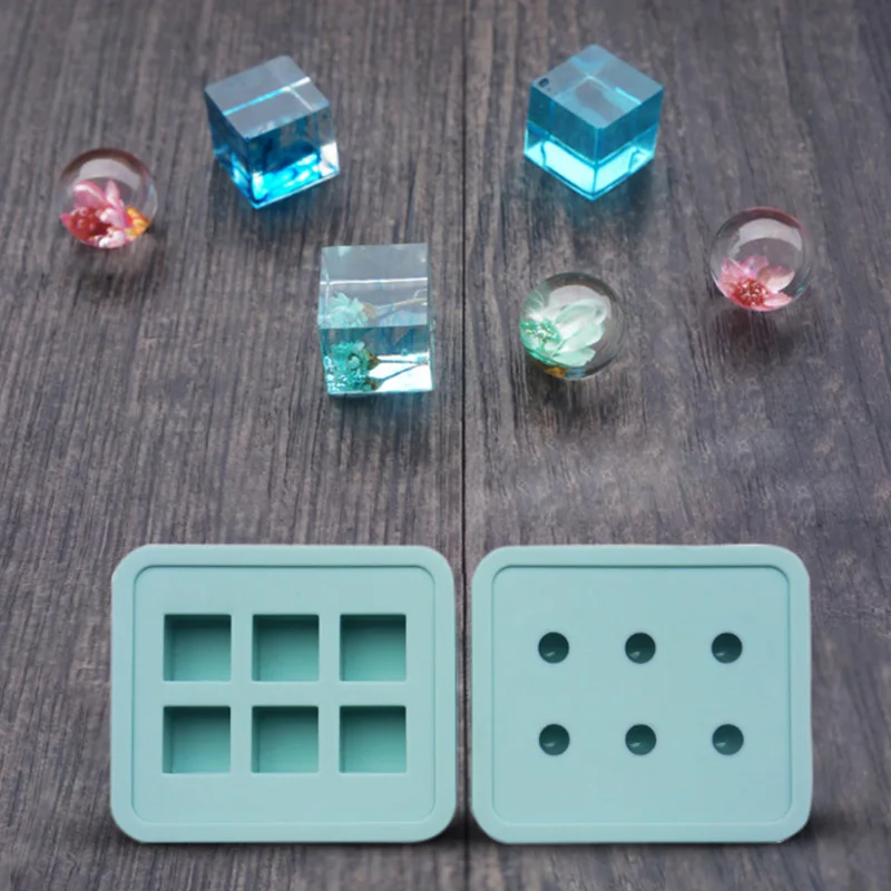 Силиконовые формы для ювелирных изделий сделай сам квадратные форма бусин с 6