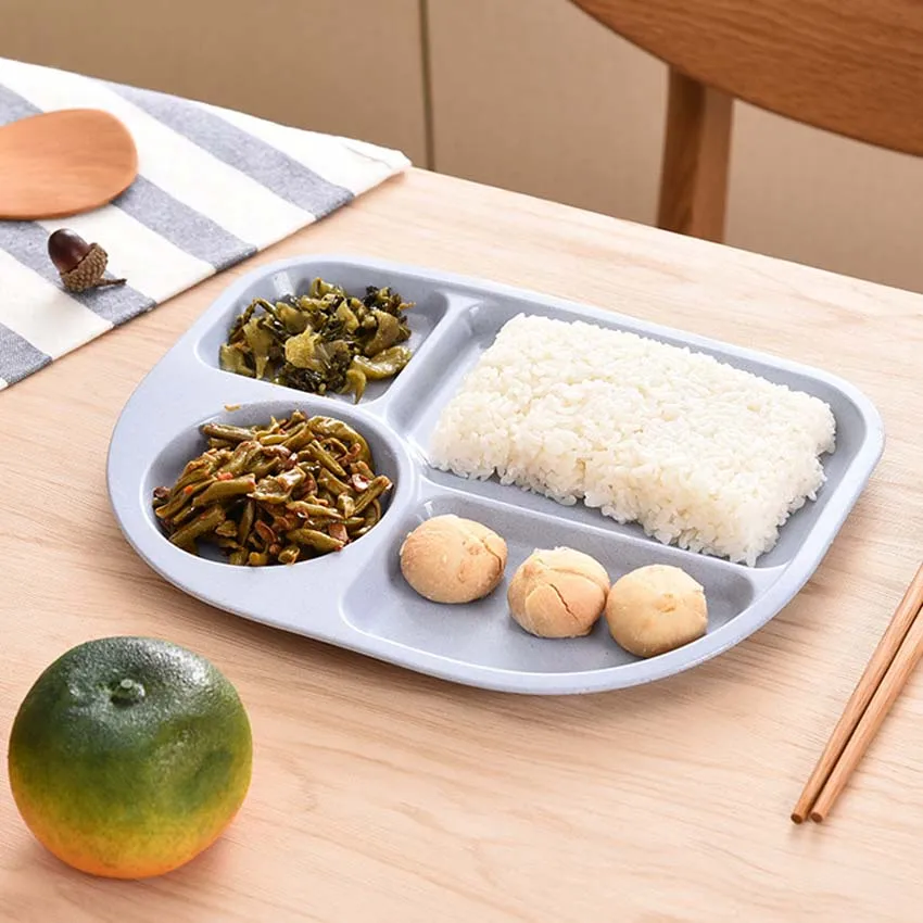 Здоровая пищевая детская тарелка для посуды миска кормления ребенка