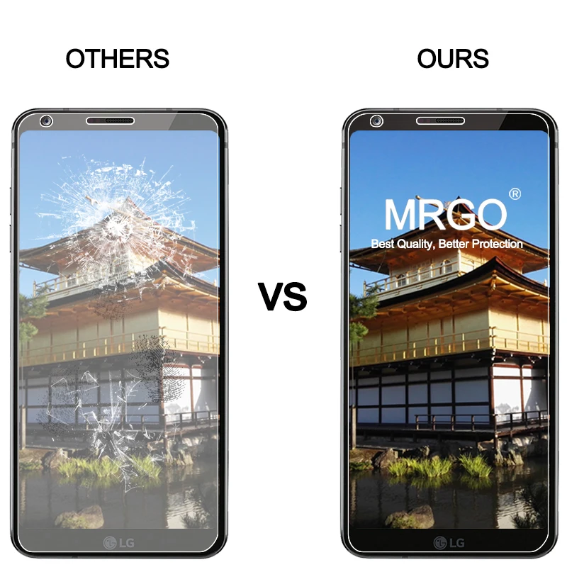 Закаленное стекло 2.5D 9h для LG Q6 Экран протектор телефон защитная пленка Alpha |
