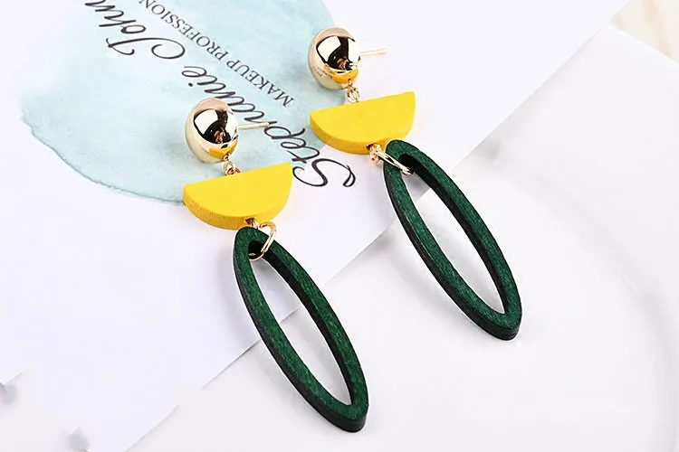 Упрощенные и крупные геометрические деревянные круглые полукруглые отверстия