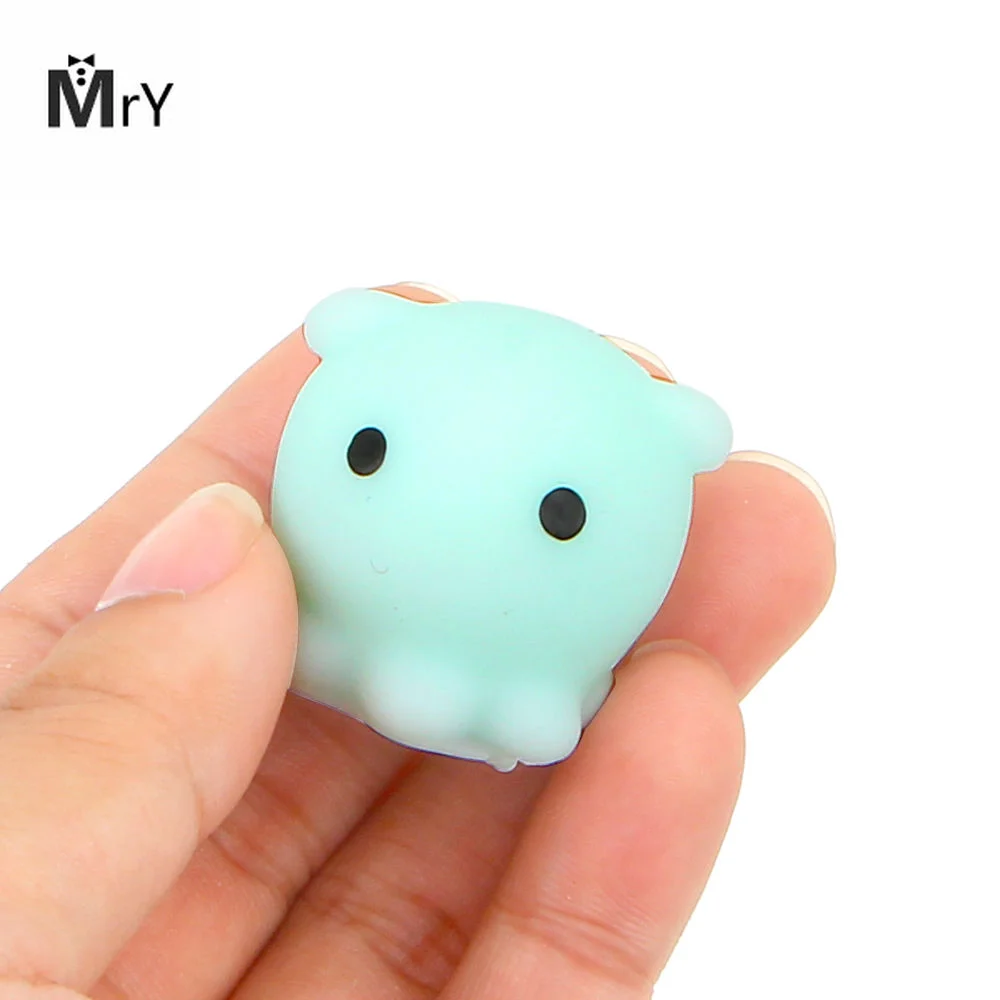 MrY Kawaii ручная сжимающая игрушка милый мини-исцеляющий мочи стресс осьминог мягкий эластичный антистресс телефон игрушки с ремешком для детей