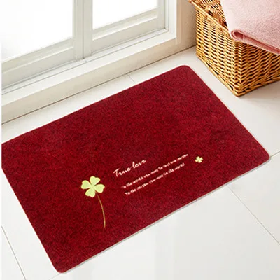 Добро пожаловать коврики UD бренд четыре листа клевера печатных ванная комната