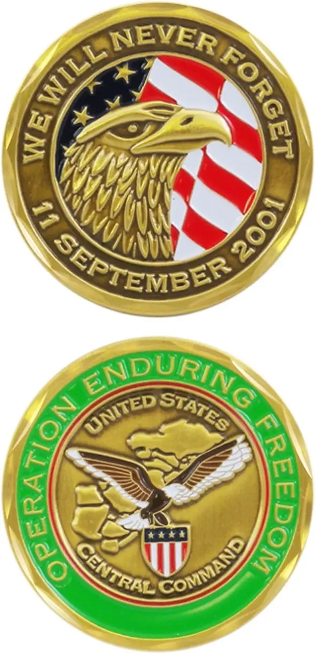 На заказ Низкая цена монеты Военная операция выносливая свобода вызов монета USMC