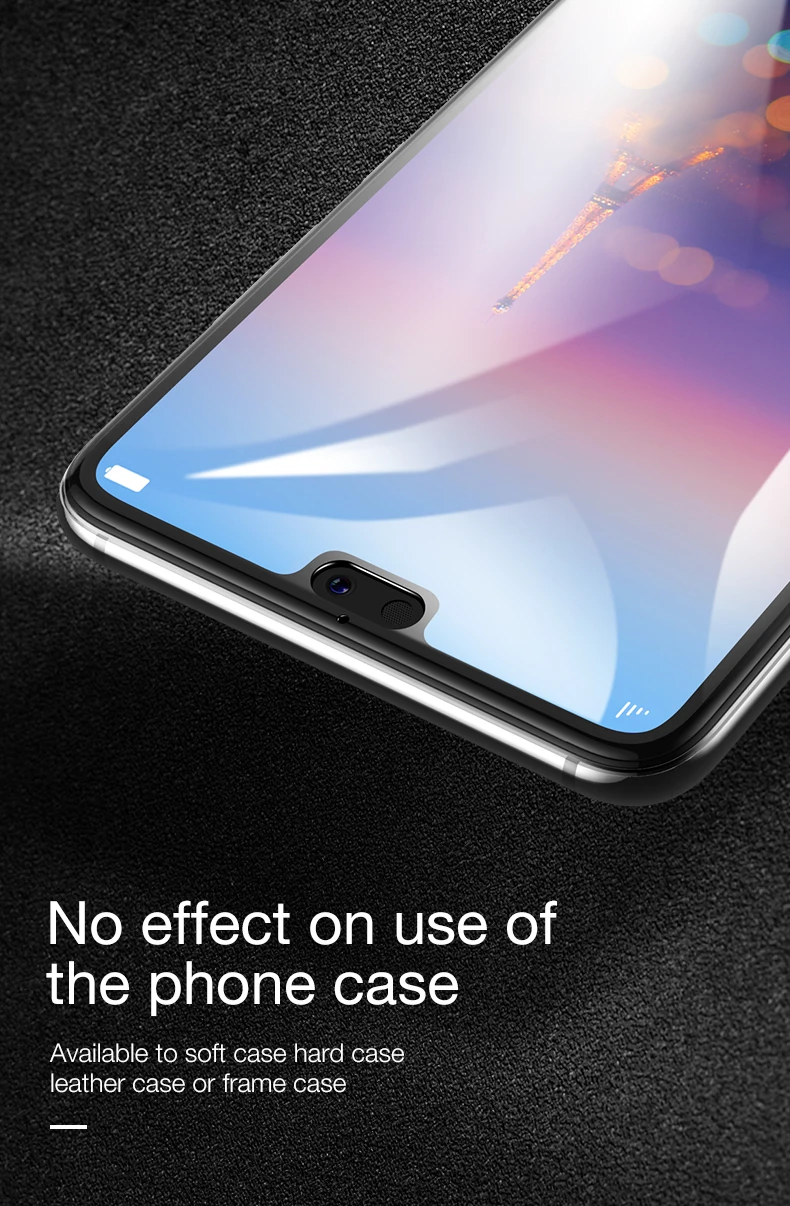 Cafele полное покрытие из закаленного стекла для huawei P20 Pro HD прозрачная защитная пленка для экрана для P20 Pro Защитная пленка для huawei P20