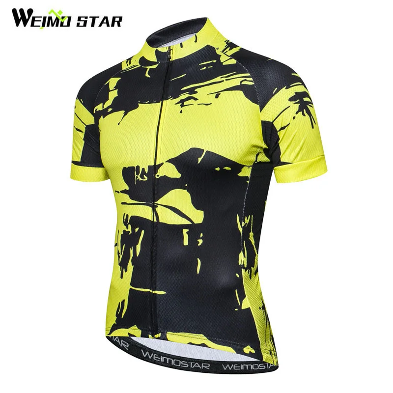 

Weimostar 2018 Bike Team Racing Cycling Jersey Shirt Men Summer Bicycle Cycling Clothing Short Sleeve Road mtb Bike Jersey Top