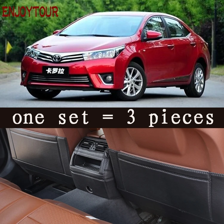 Кожаные аксессуары для стайлинга автомобиля защитный чехол на заднее сиденье