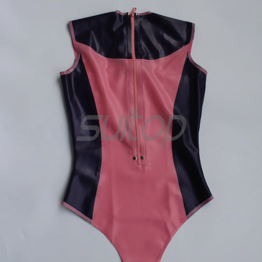 Увлекательное латексное трико 100% натуральный латексный боди ручной работы Чулки