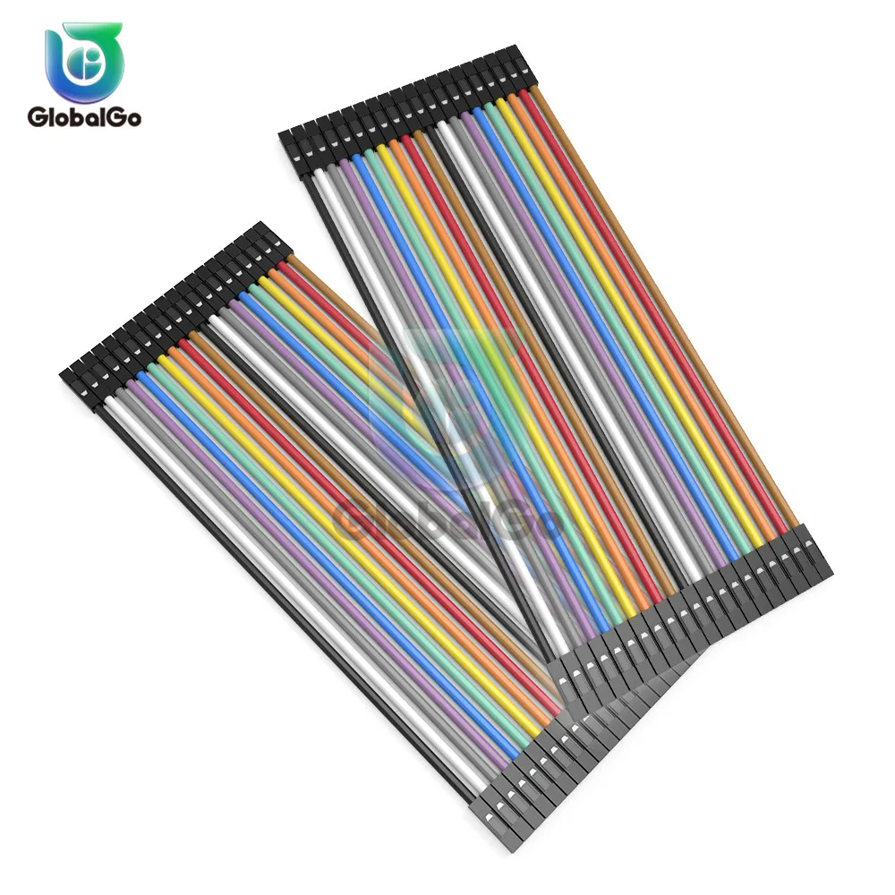 40PIN DuPont линия женщин и мужчин 20 см Перемычка провода Dupont кабель для Arduino DIY