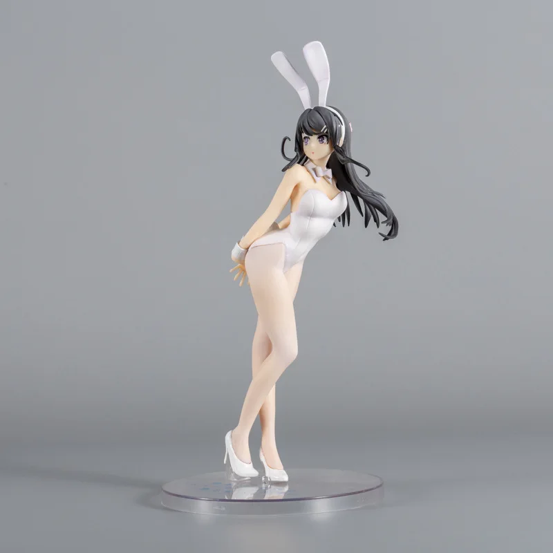 Аниме сексуальные девушки негодяй не мечта кролика девушка Senpai Sakurajima Mai ПВХ Фигурки игрушки аниме фигурка игрушка кукла - Цвет: no retail box