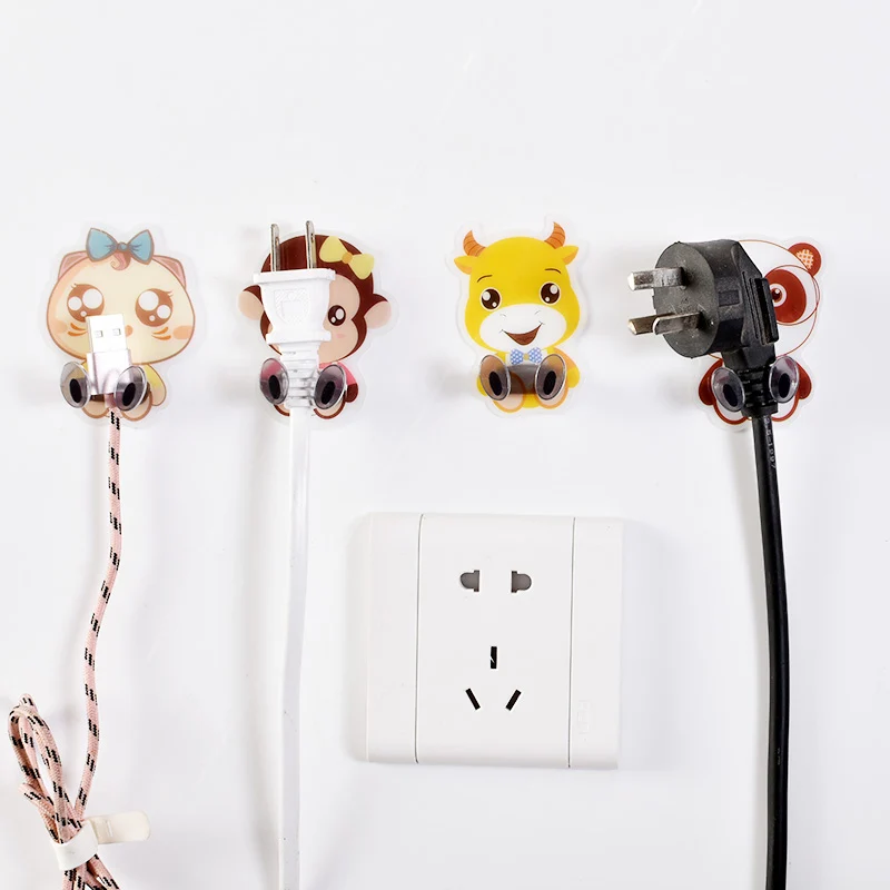 Горячая Распродажа настенный заглушка держатель липкий для хранения вешалка