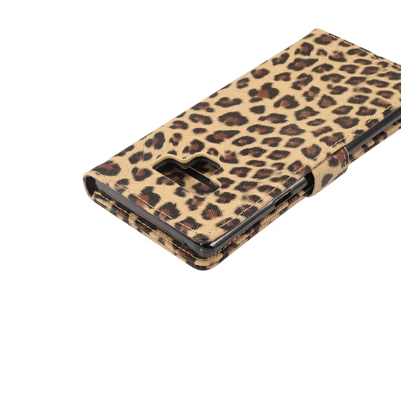 Leather Case For Samsung Galaxy Note 9 S9 S9+ Cover For Samsung S8+ NOTE 8 S5 S6 S7 Edge Card Holder Wallet Flip Stand Coque