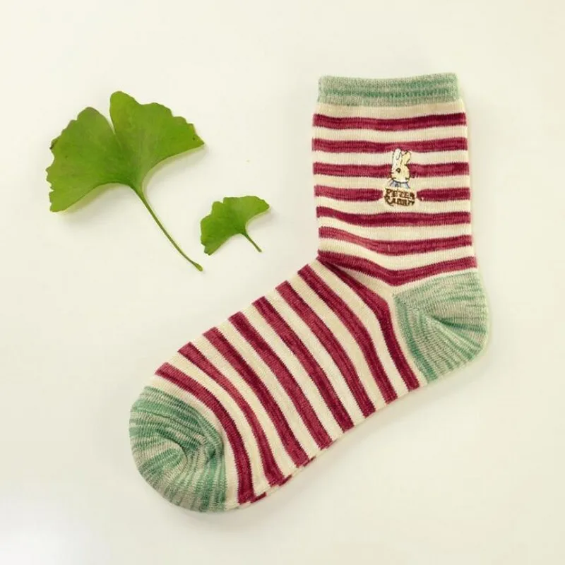 Новинка 2017 года модные носки в горошек ярких цветов партия носков полоску с