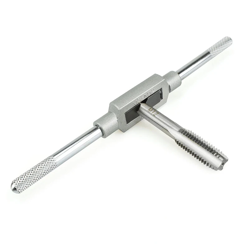 8Pcs/set Metal Screw Holder Tap Die Set M3-M12 Processing Wrench Hand for Process Internal Threads Drill Bit F055 | Инструменты