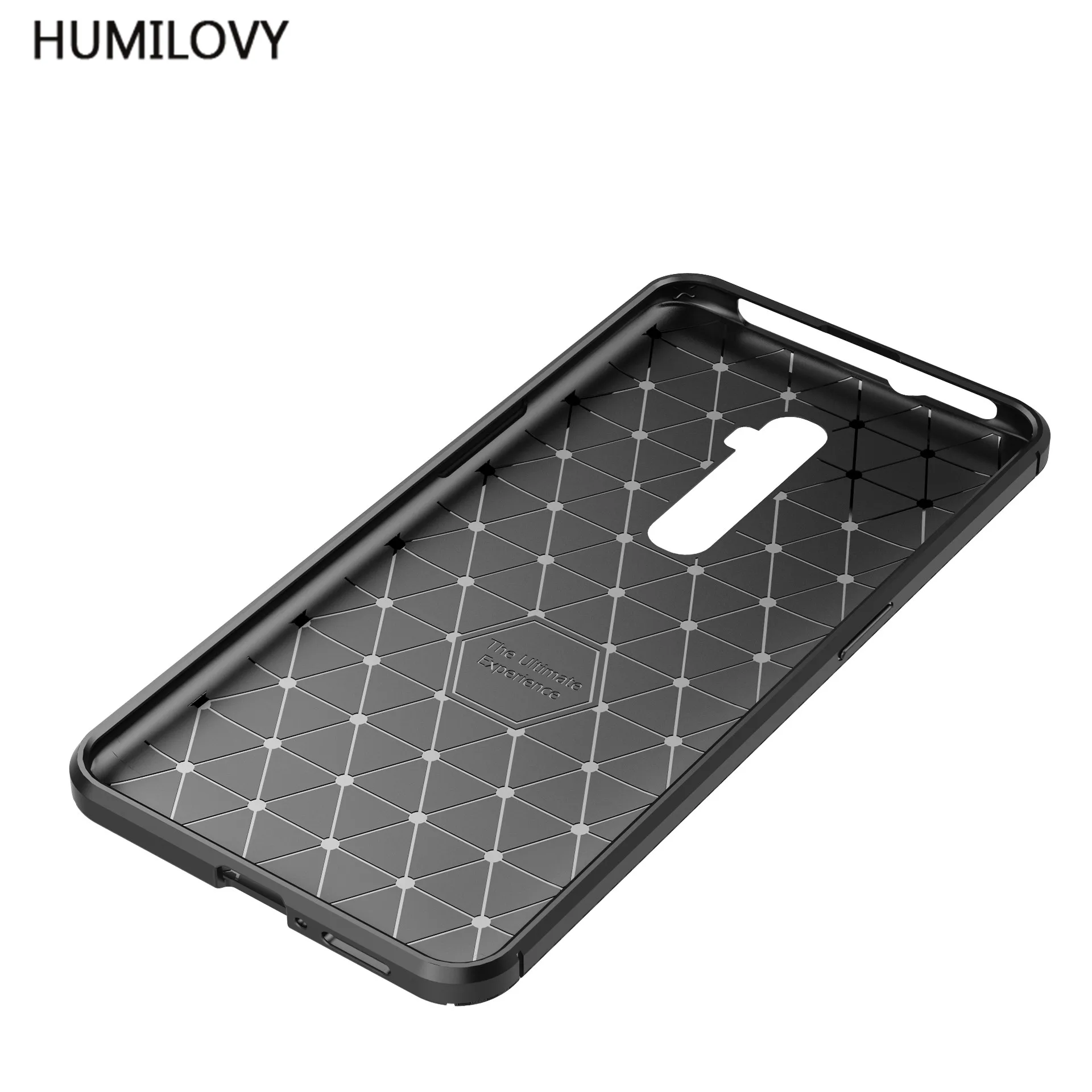 Для OPPO Reno 10x Zoom Case Cover углеродное волокно текстура Ударопрочный Мягкий ТПУ задняя