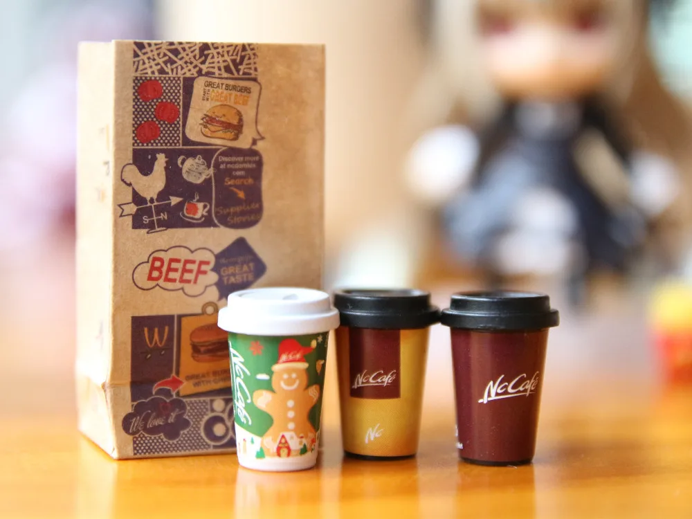 Симпатичная миниатюрная кофейная чашка для напитков кукольного домика 1130 |