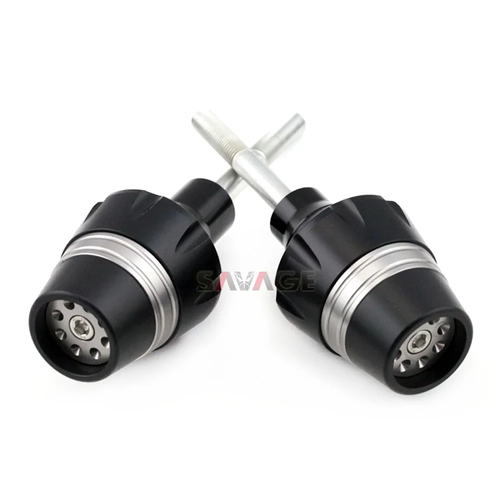 Titanium Рамка слайдер Крушение Гвардии Protector для YAMAHA FJ-09 MT-09 Tracer- 16 17 18 FJ/MT 09 FJ09 MT09 Falling Защитная крышка - Цвет: Titanium
