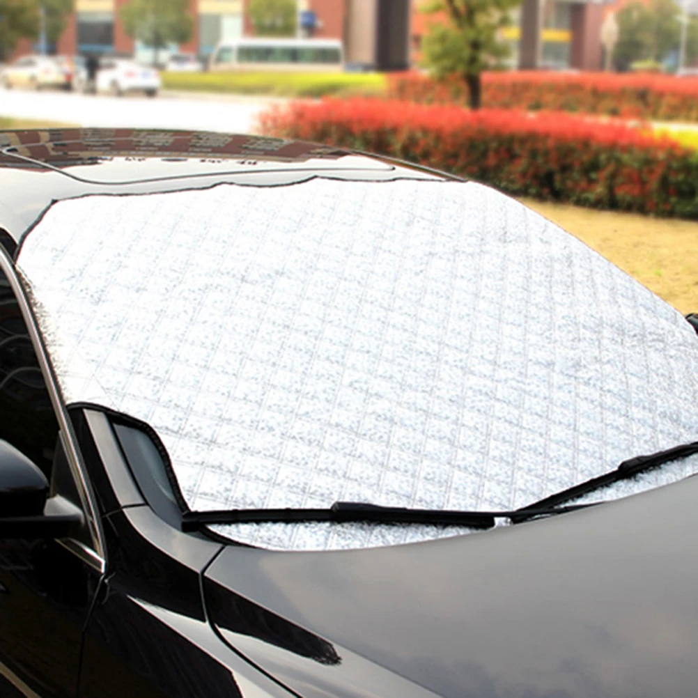 SUV Universal Car Windshield All Weather Snow Cover &amp Sun Shade Protection Fits Most of | Автомобили и мотоциклы