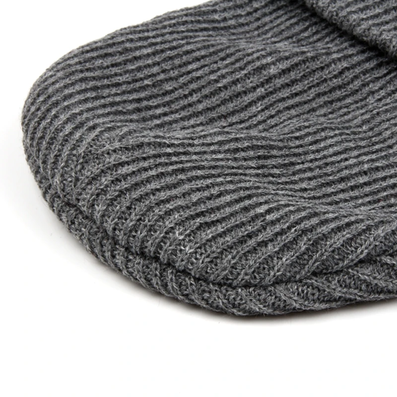 Зимние шапки женские английские буквы вязаная шапочка теплые Skullies шляпы