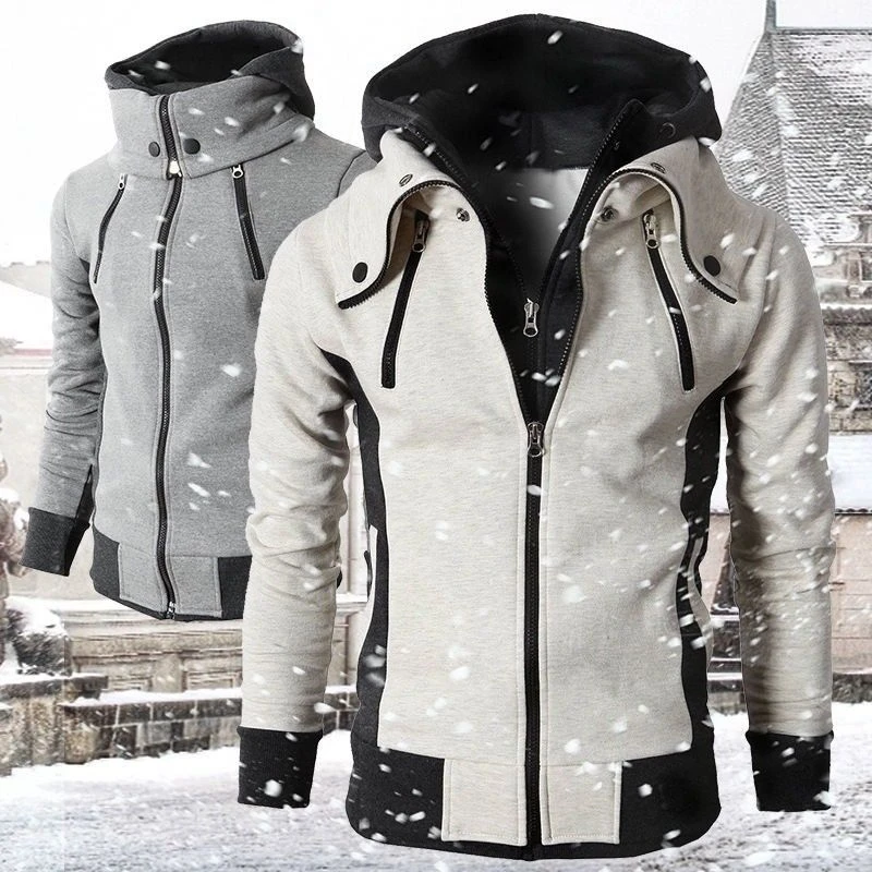 

Men's Slim Warm Hooded Sweatshirt Hoodie Coat Top Jacket Outwear Fleeces
