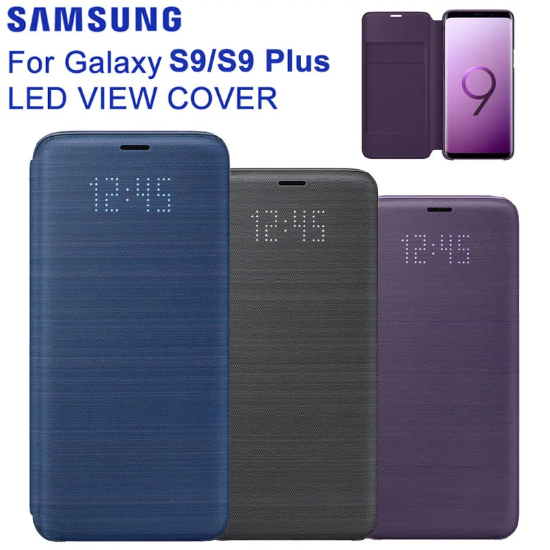 

Оригинальный чехол-книжка для Samsung Galaxy S9 G9600 S9 + S9 Plus G9650