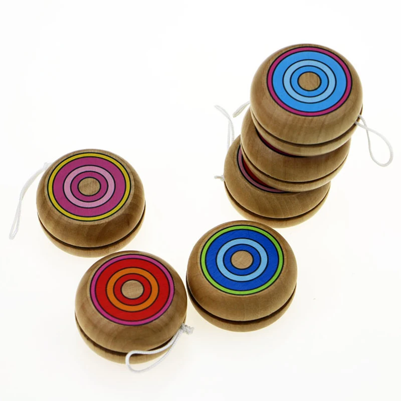 Обучающая игрушка для детей детские классические игрушки деревянные йойо