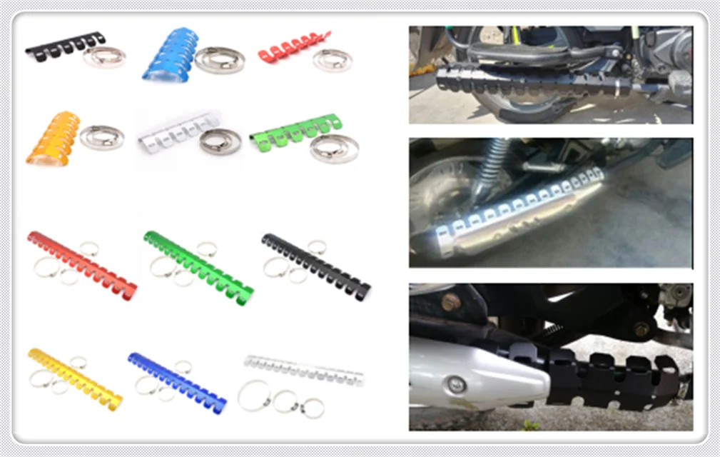 Универсальный мотоцикл выхлопной трубы крышка подходит для Ducati MTS1100 S PAUL SMART LE S2R